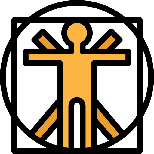 Vitruvian man アイコン