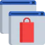 Online shopping icon 64x64