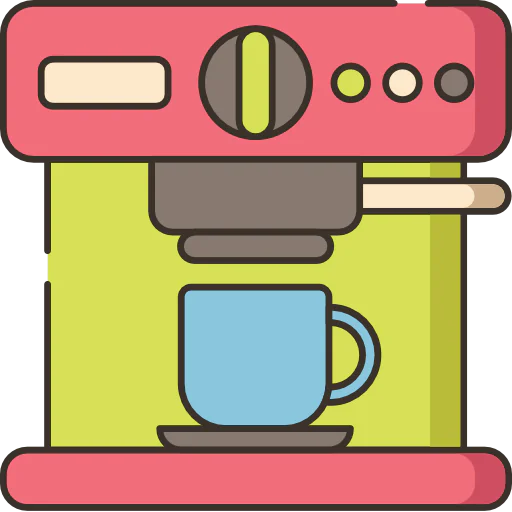 Coffee machine icon