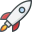 Rocket アイコン 64x64