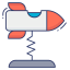 Spring swing rocket icon 64x64