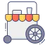 Food cart ícono 64x64