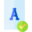 Letter a Ikona 64x64