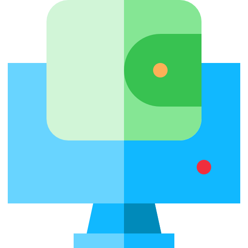 Online wallet icon