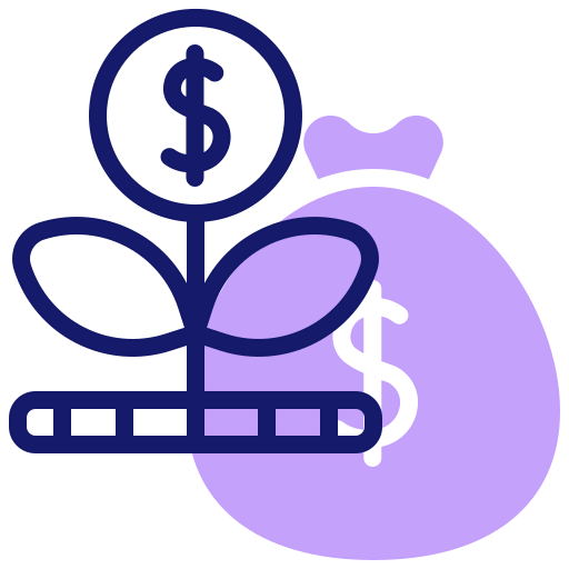 Return of investment 图标