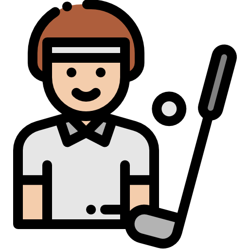 Golfer icon
