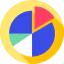 Pie chart icon 64x64
