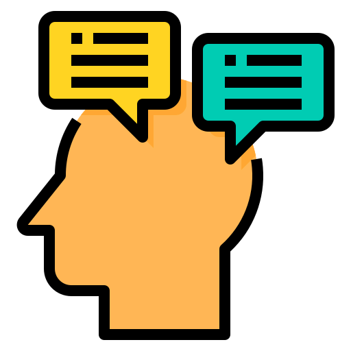 Human mind icon
