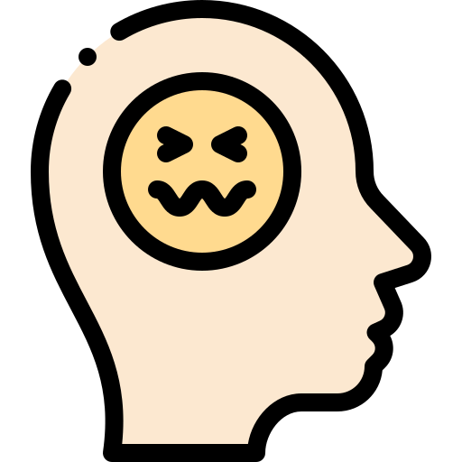 Scared icon