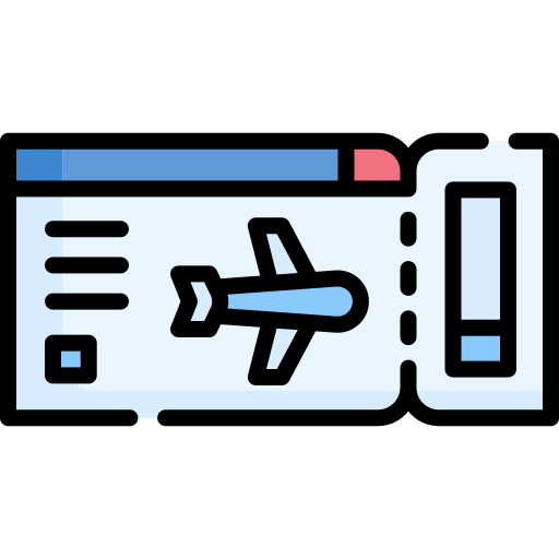 Boarding pass icon
