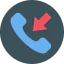 Phone receiver icon 64x64