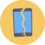 Broken smartphone іконка 64x64