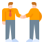 Shake hand icon 64x64