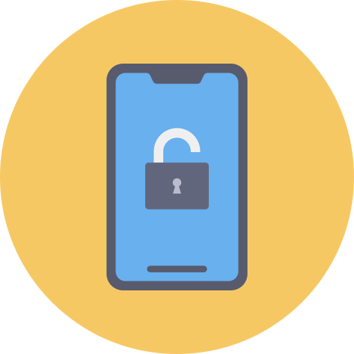 Mobile security icon