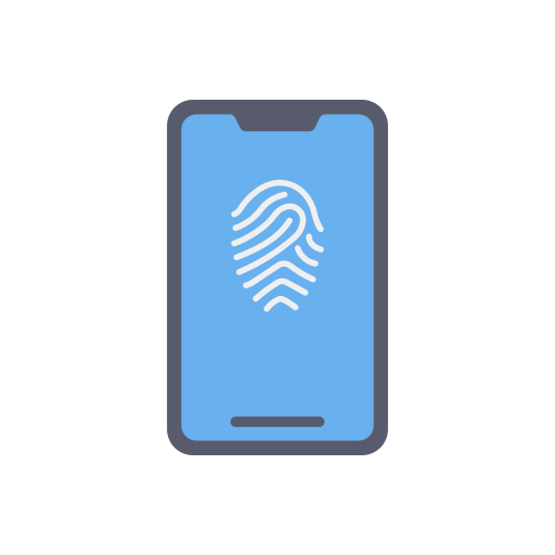 Fingerprint scan Ikona