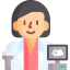 Gynecologist icon 64x64