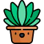 Plant pot icon 64x64