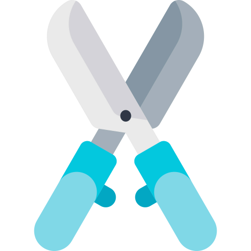 Pruning shears icon