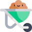 Wheelbarrow icon 64x64