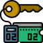 Room key icon 64x64