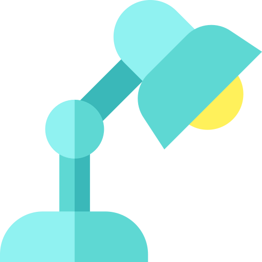 Desk lamp icon