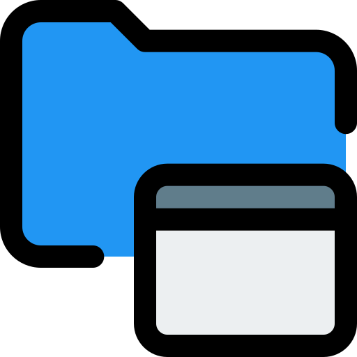 Files and folders icon