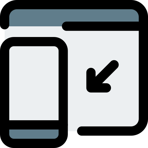 Responsive webpage icon