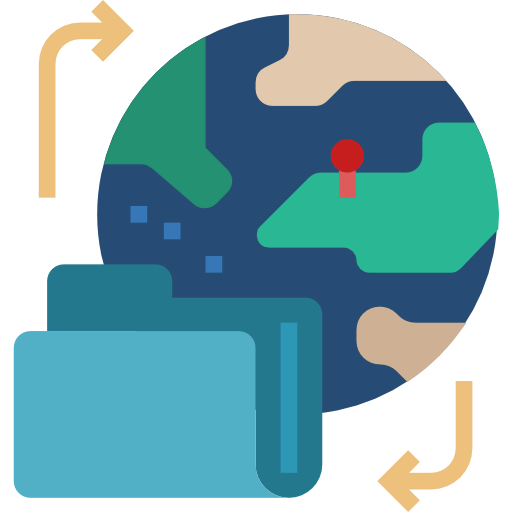 Data sharing icon