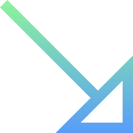 Diagonal arrow icon