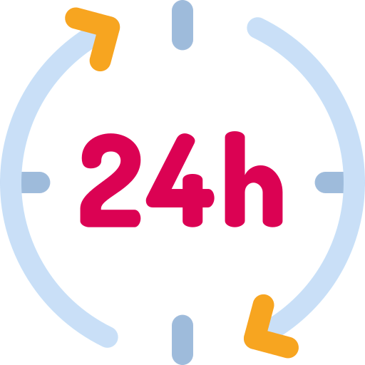 24 hours icon