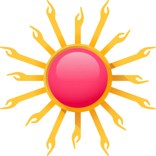 Sun icon