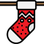 Christmas sock icon 64x64