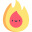 Flame icon 64x64