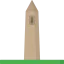 Irish round tower icon 64x64