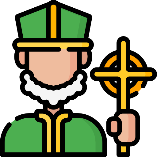 Saint Patrick icon