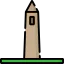 Irish round tower icon 64x64