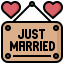 Just married icon 64x64