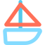 Boat toy icon 64x64