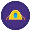 Camping tent icon 64x64