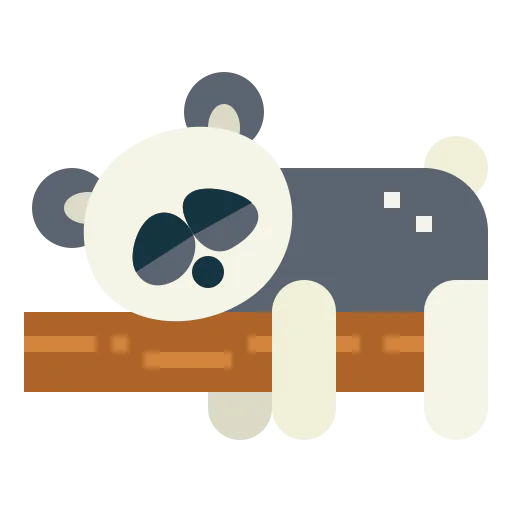 Panda bear icon