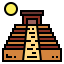 Maya pyramid icon 64x64
