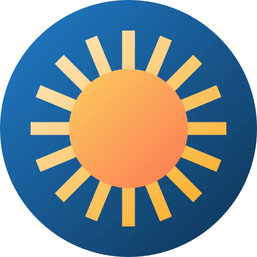 Sun icon