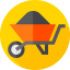 Wheelbarrow icon 64x64