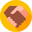 Handshake icon 64x64