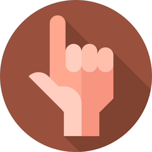 Hand icon