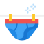 Clean underwear icon 64x64