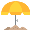 Beach umbrella 图标 64x64