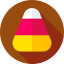 Candy corn icon 64x64