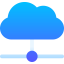 Cloud storage biểu tượng 64x64