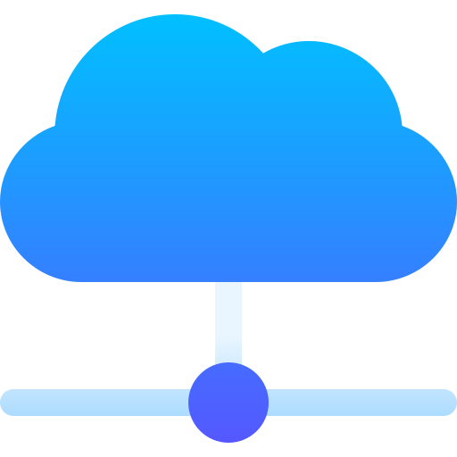 Cloud storage icon